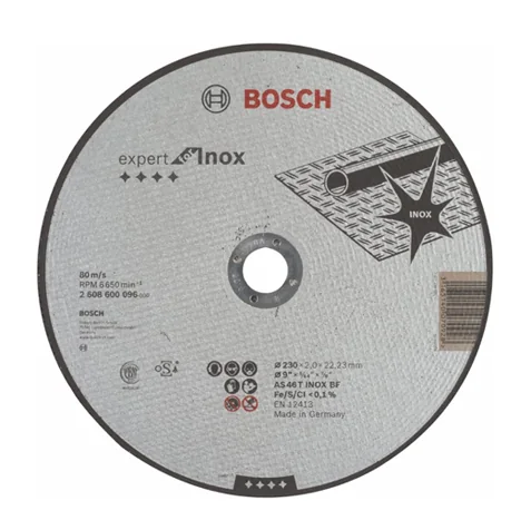 DISCO ABRASIVO 9" Bosch