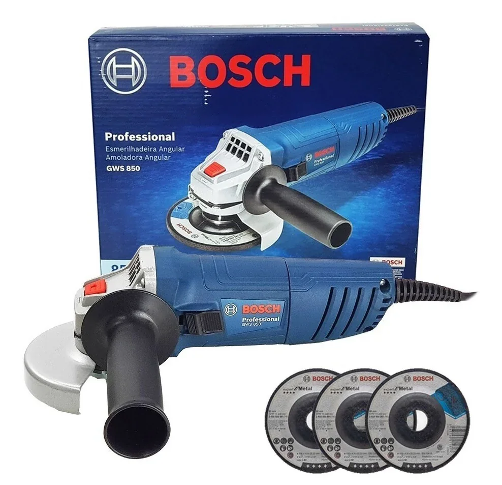 Amoladora Bosch GWS 850 eje M14