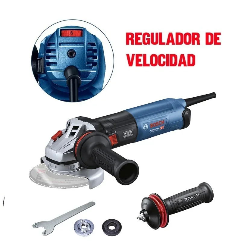 Amoladora Bosch GWS 17-125 S eje M14