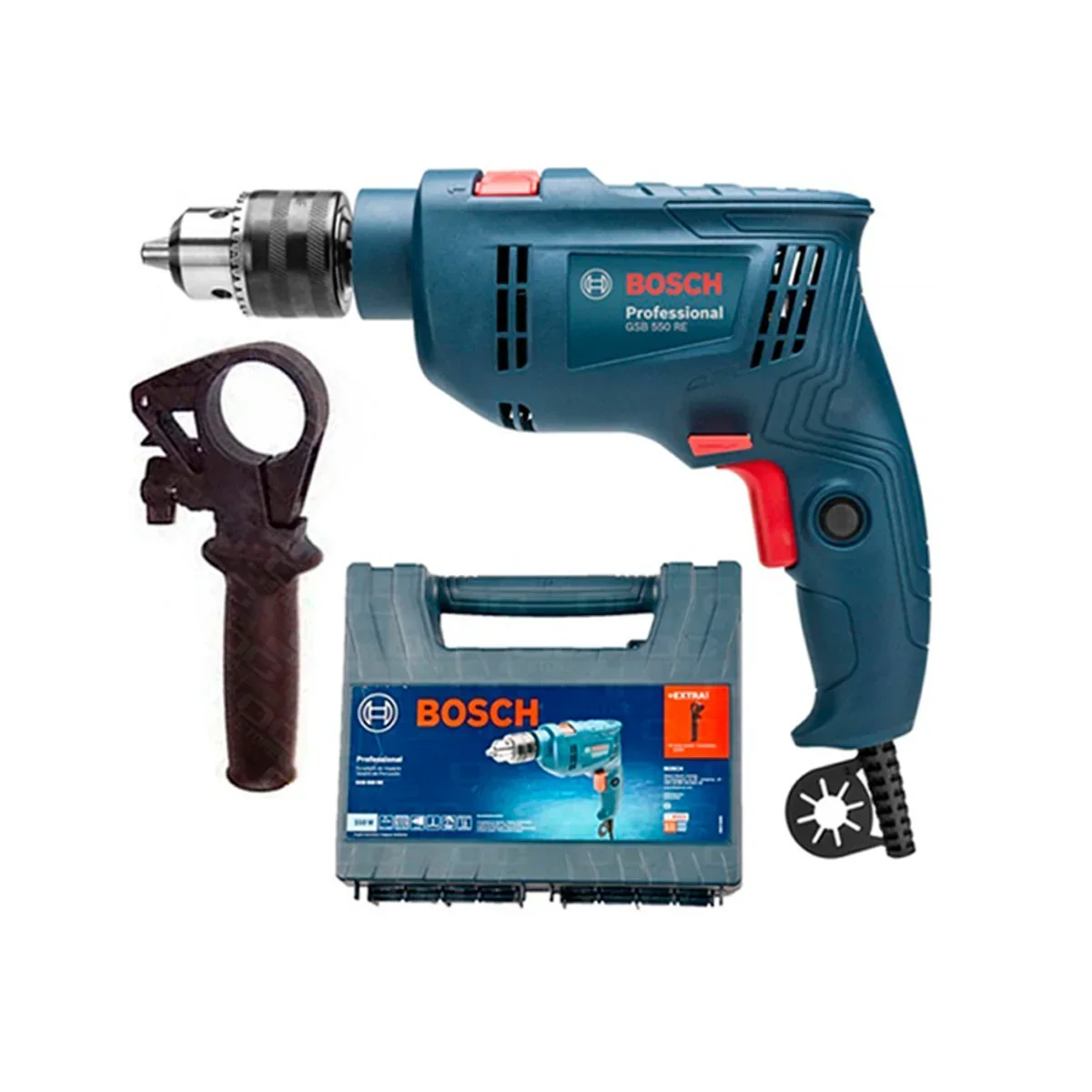 Taladro Percutor 1/2" BOSCH GSB 550 RE