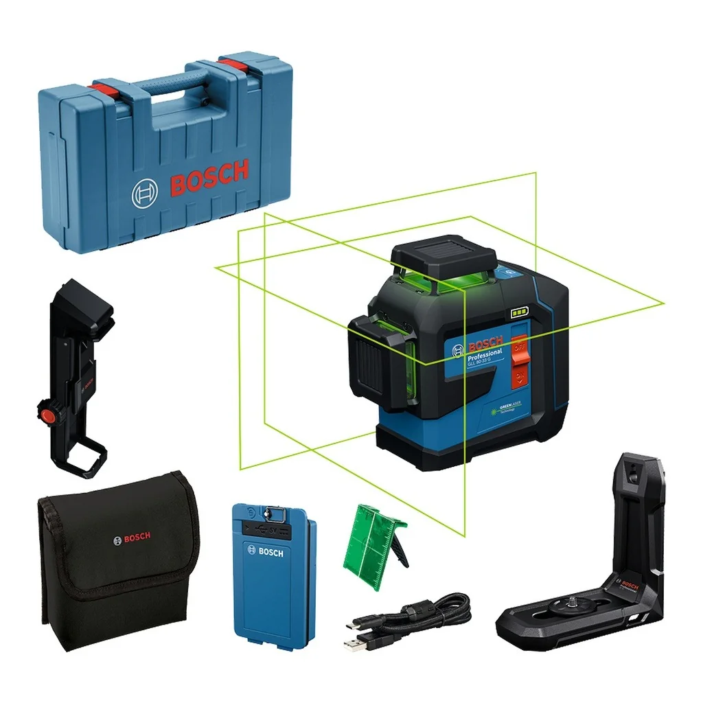Nivel Láser BOSCH GLL 80-33 G LI en Guatemala