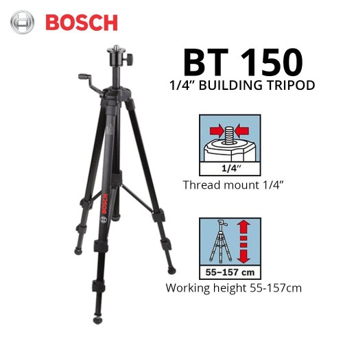 NIVEL LASER VERDE DE LINEAS CON TRIPODE BOSCH GLL 2-20 G