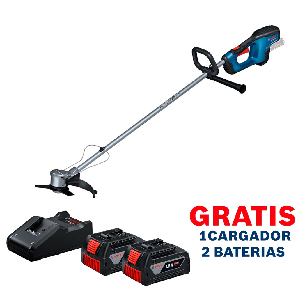 GFR 18V-23 BOSCH - Construherramientas Guatemala Desmalezadora BOSCH 18 V GFR 18V-23 / BARETOOL / GRATIS 2 BATERÍAS + 1 CARGADOR en Guatemala