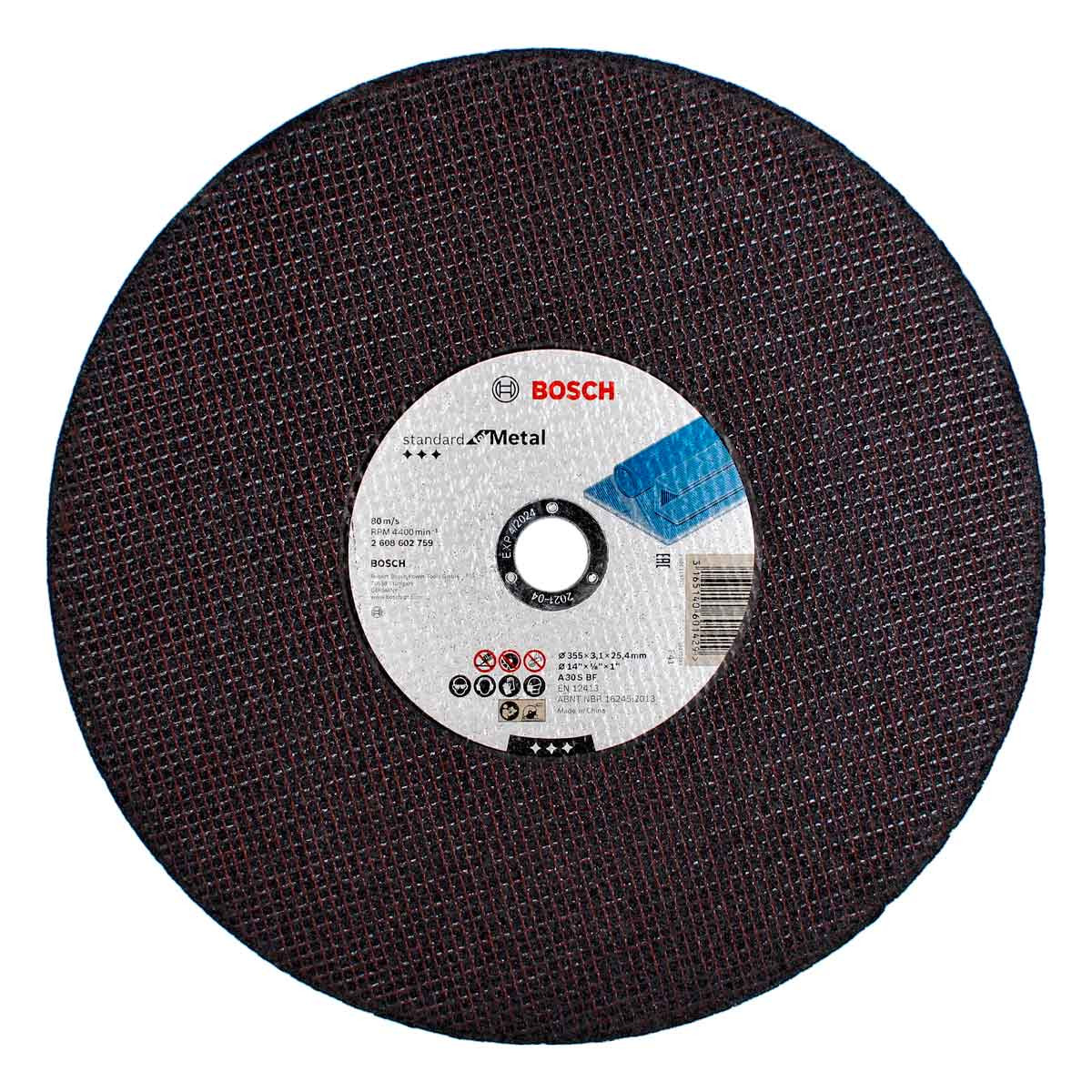 DISCO ABRASIVO 14" Bosch