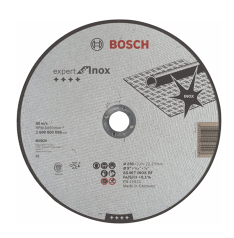 DISCO ABRASIVO 9" Bosch