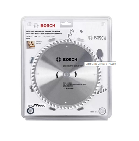 DISCO SIERRA 9 1/4" Bosch