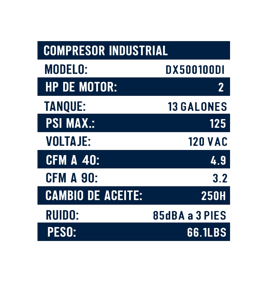 DX500100DI CAMPBELL HAUSFELD GUATEMALA