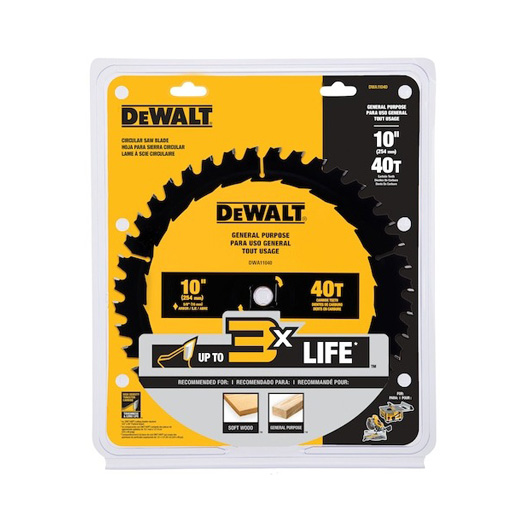 DISCO SIERRA 10" DEWALT