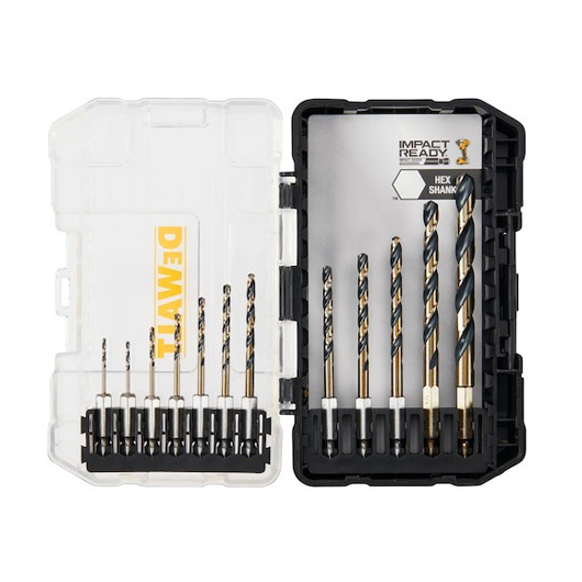 KIT DE BROCAS HEX-1/4 DEWALT
