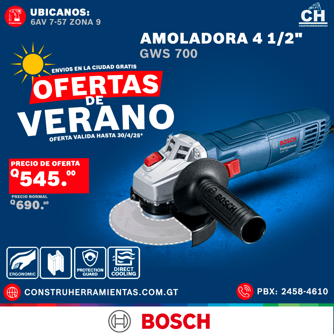 GWS 7000 BOSCH GUATEMALA